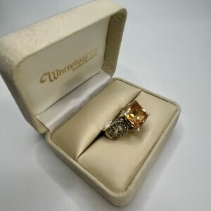 BEAUTIFUL VINTAGE
STERLING SILVER RING SIZE 7